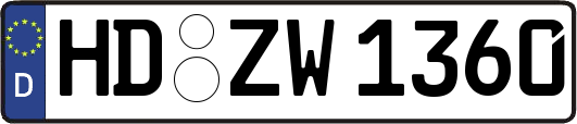 HD-ZW1360