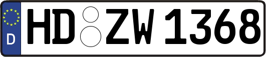 HD-ZW1368