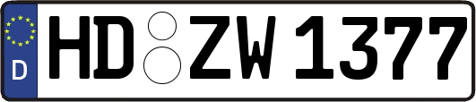 HD-ZW1377
