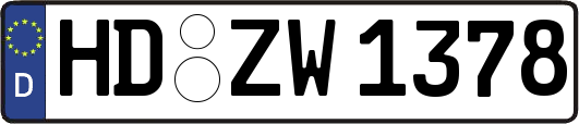 HD-ZW1378