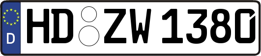 HD-ZW1380