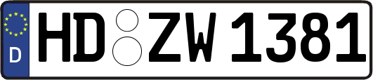 HD-ZW1381