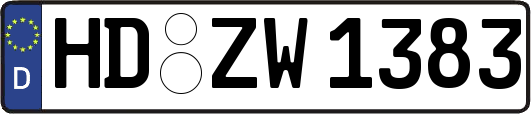 HD-ZW1383