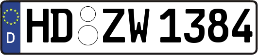 HD-ZW1384