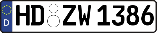 HD-ZW1386