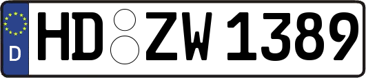 HD-ZW1389