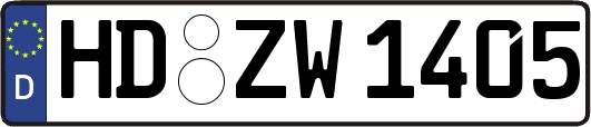 HD-ZW1405