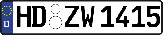 HD-ZW1415
