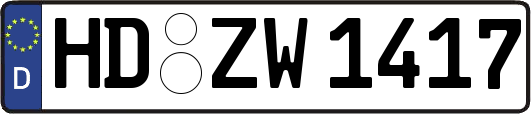 HD-ZW1417