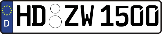HD-ZW1500