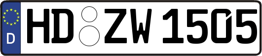 HD-ZW1505