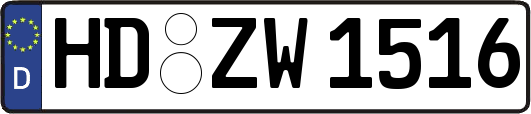 HD-ZW1516