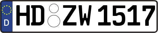 HD-ZW1517