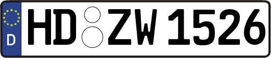 HD-ZW1526