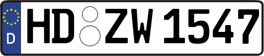 HD-ZW1547