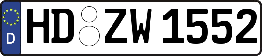 HD-ZW1552