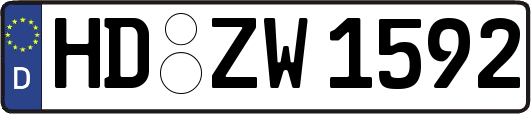 HD-ZW1592
