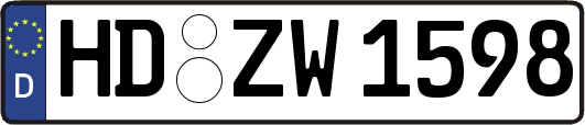HD-ZW1598
