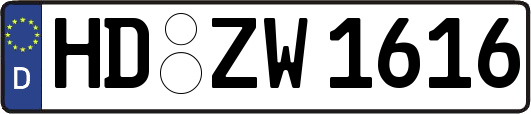 HD-ZW1616