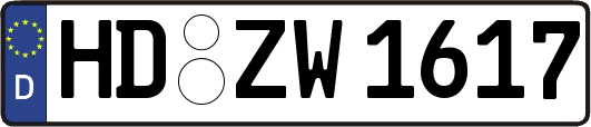 HD-ZW1617