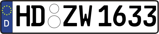 HD-ZW1633