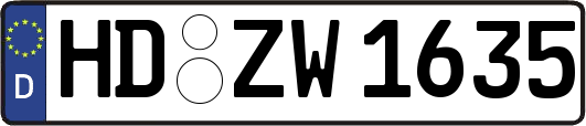 HD-ZW1635