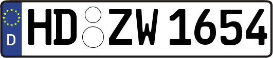 HD-ZW1654