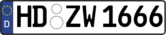 HD-ZW1666
