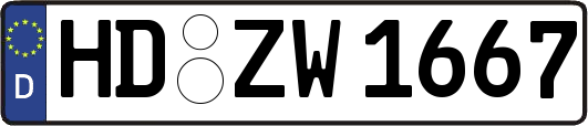 HD-ZW1667