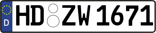 HD-ZW1671