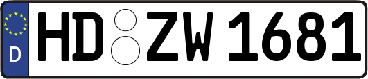 HD-ZW1681