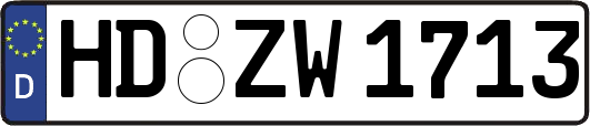 HD-ZW1713