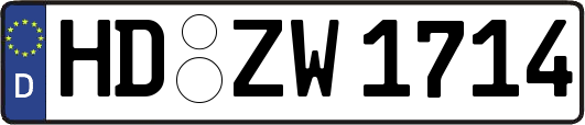 HD-ZW1714
