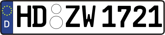 HD-ZW1721