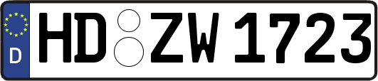 HD-ZW1723