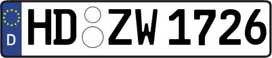HD-ZW1726