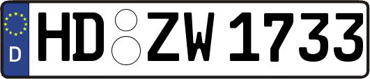 HD-ZW1733