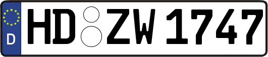 HD-ZW1747