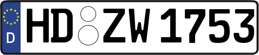 HD-ZW1753