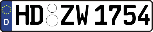 HD-ZW1754
