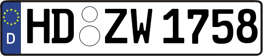 HD-ZW1758