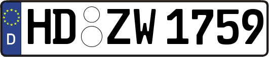 HD-ZW1759