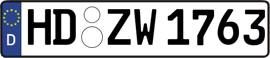 HD-ZW1763