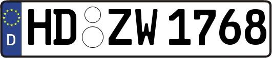 HD-ZW1768