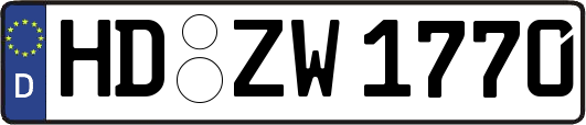 HD-ZW1770