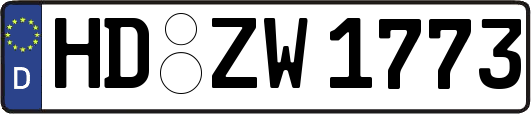 HD-ZW1773
