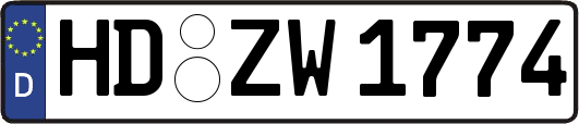 HD-ZW1774