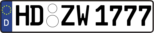 HD-ZW1777