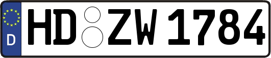 HD-ZW1784