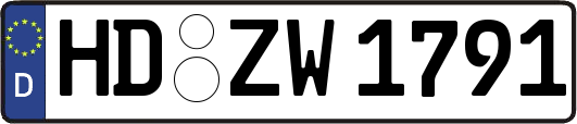 HD-ZW1791